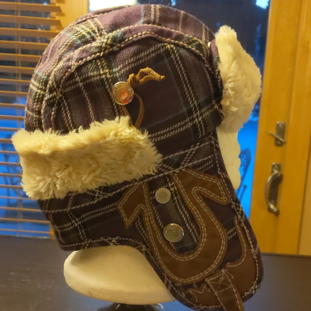 True Religion Trapper Hat S/M